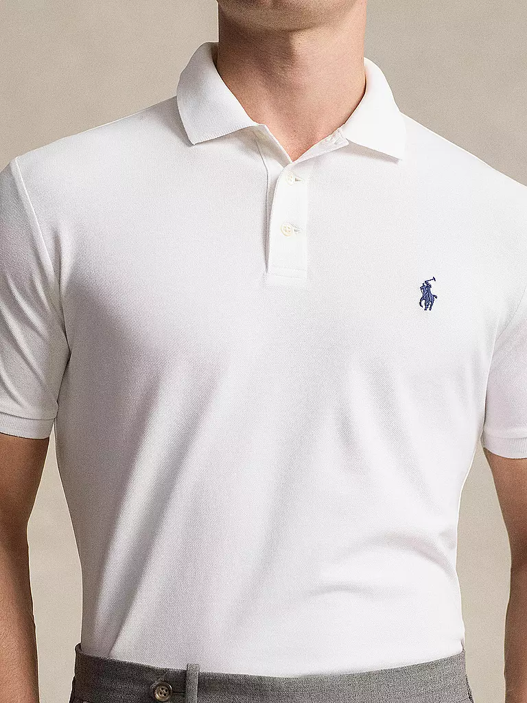 POLO RALPH LAUREN | Poloshirt Custom Slim Fit | weiss