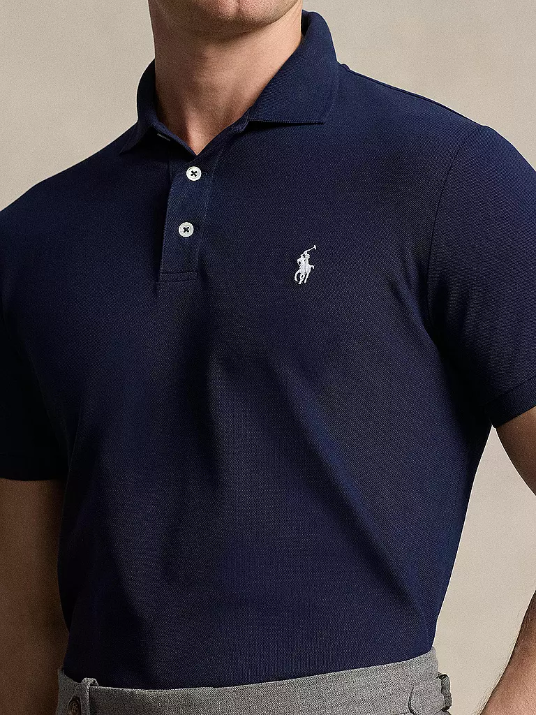 POLO RALPH LAUREN | Poloshirt Custom Slim Fit | dunkelblau