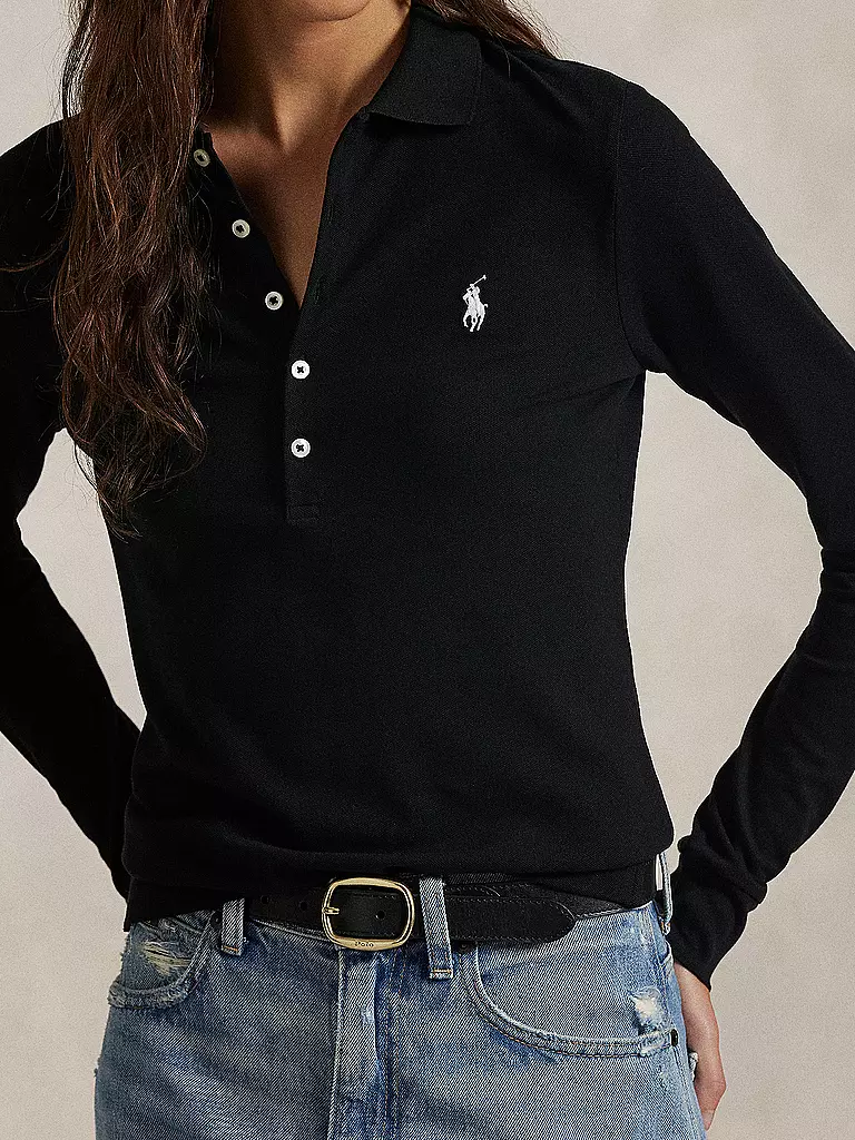 POLO RALPH LAUREN | Poloshirt JULIE | schwarz