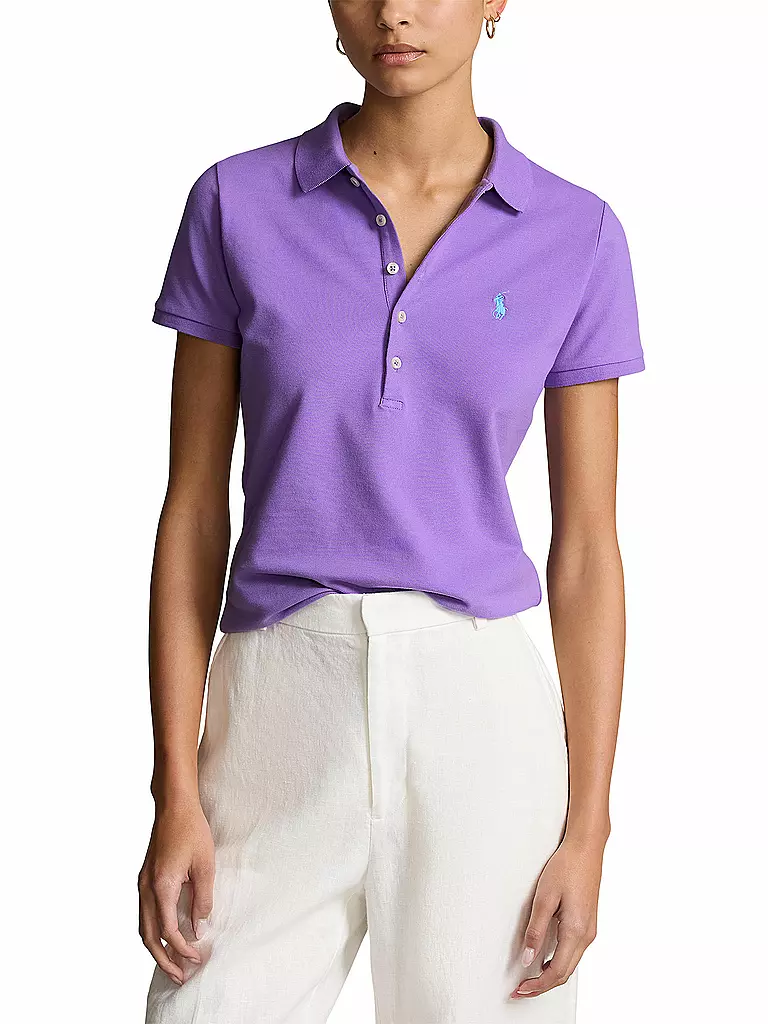 POLO RALPH LAUREN | Poloshirt Slim Fit JULIE | lila