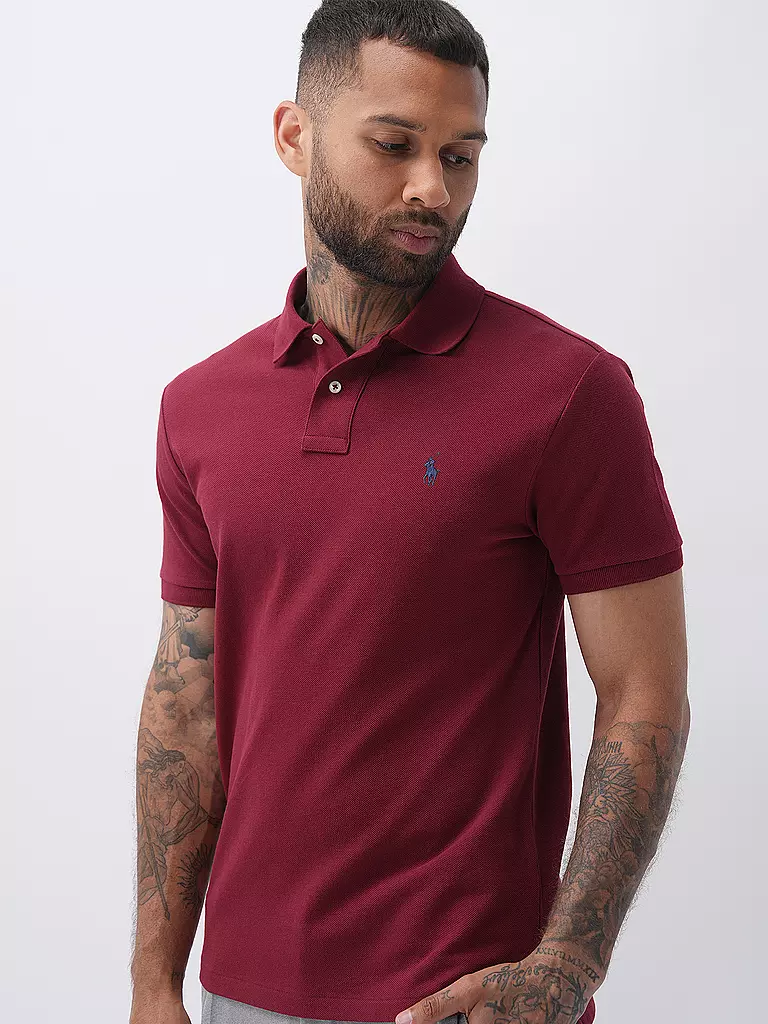 POLO RALPH LAUREN | Poloshirt Slim Fit | dunkelrot