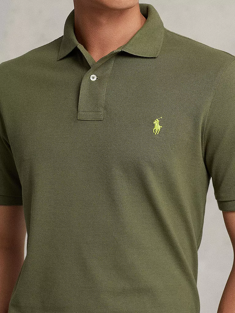 POLO RALPH LAUREN | Poloshirt Slim Fit | olive