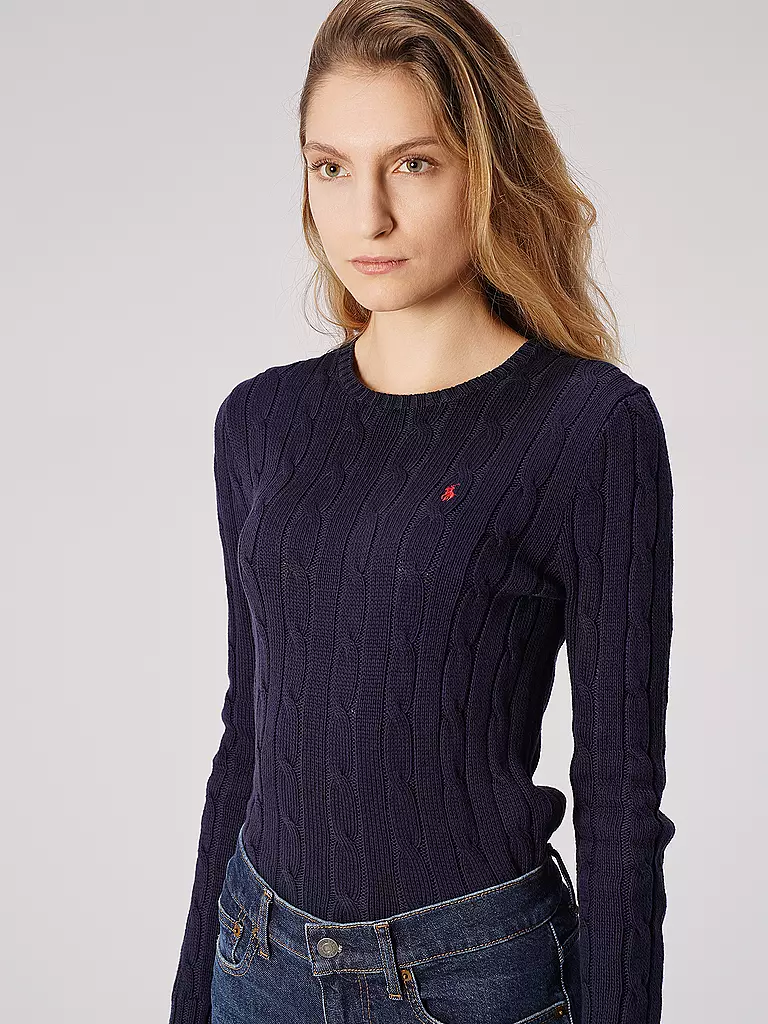 POLO RALPH LAUREN | Pullover Slim Fit JULIANNA | dunkelblau