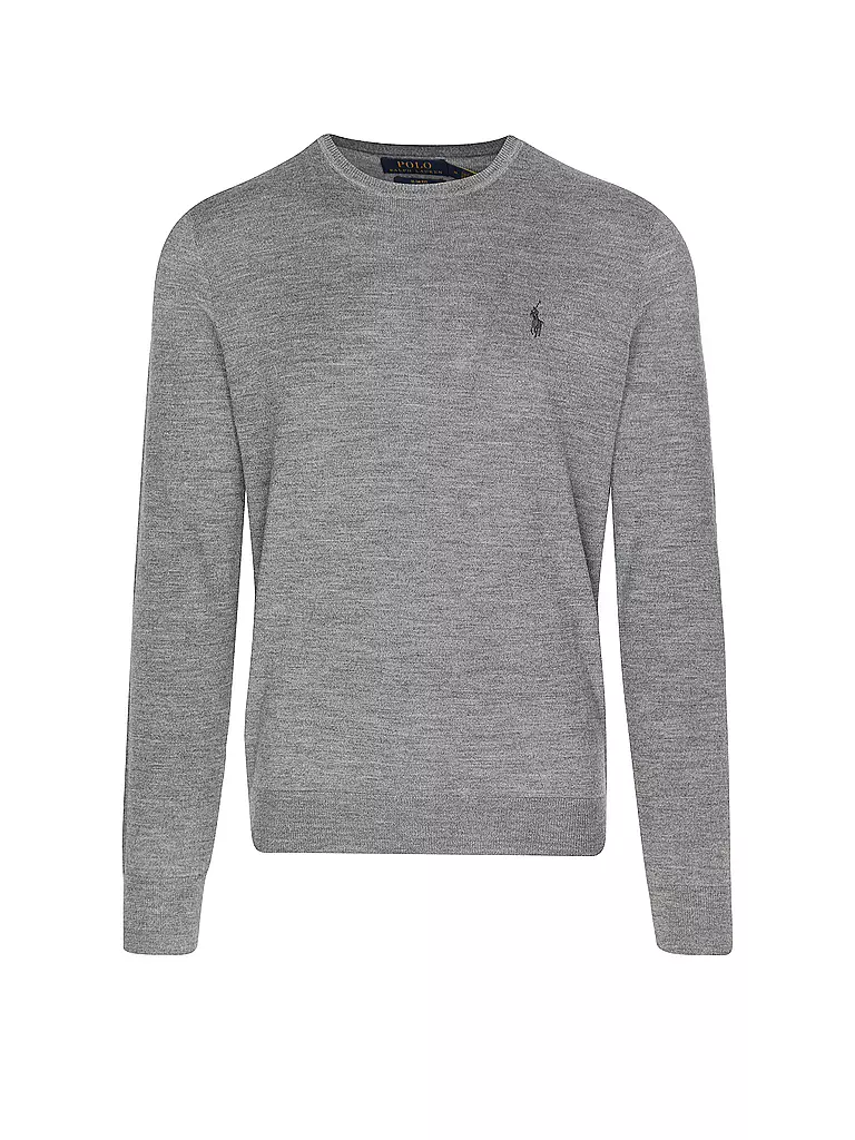 POLO RALPH LAUREN | Pullover Slim Fit | hellgrau