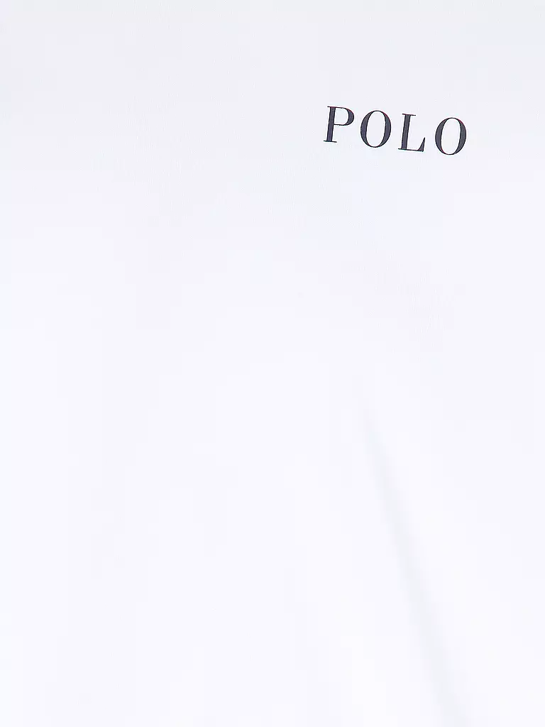 POLO RALPH LAUREN | Pyjama Langarmshirt | weiss