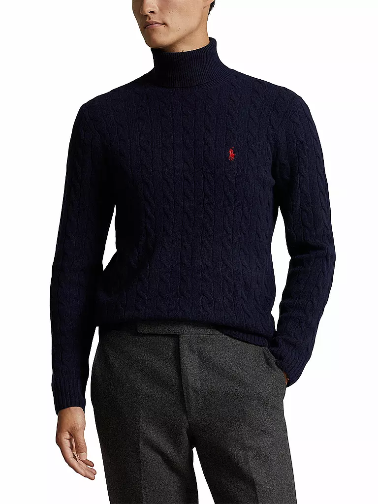 POLO RALPH LAUREN | Rollkragenpullover | dunkelblau