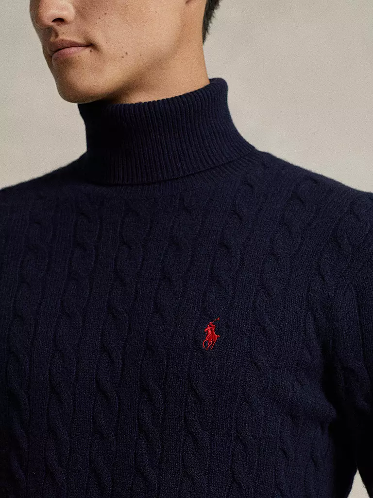 POLO RALPH LAUREN | Rollkragenpullover | dunkelblau