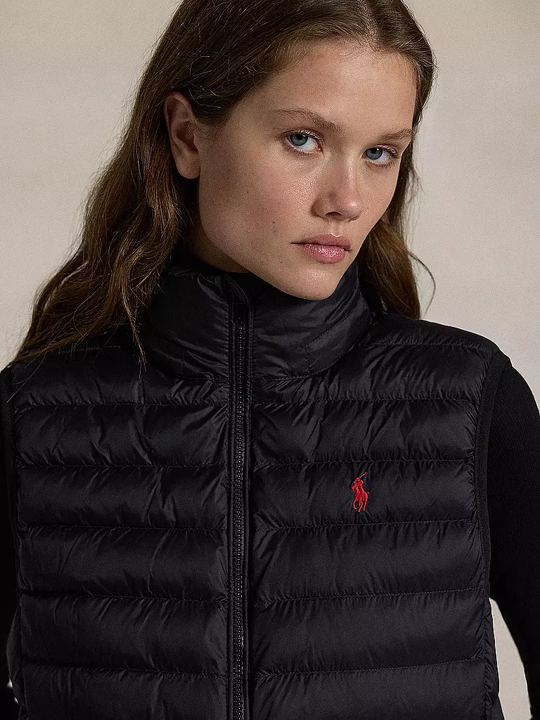 POLO RALPH LAUREN | Steppgilet | schwarz