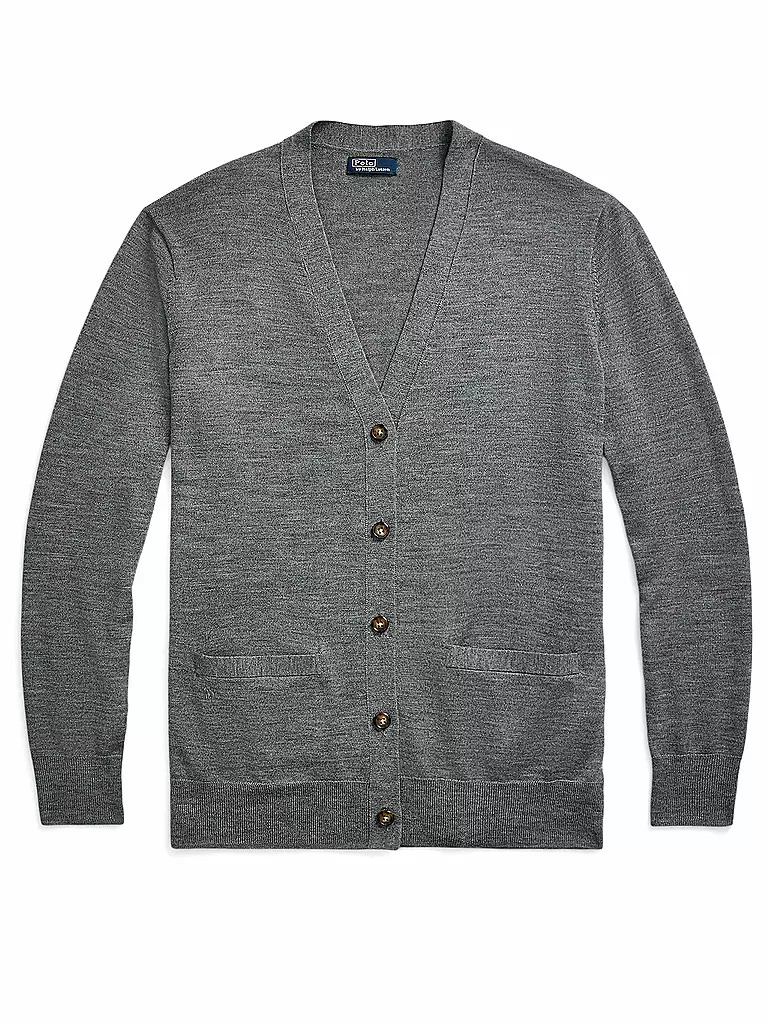 POLO RALPH LAUREN | Strickjacke | grau