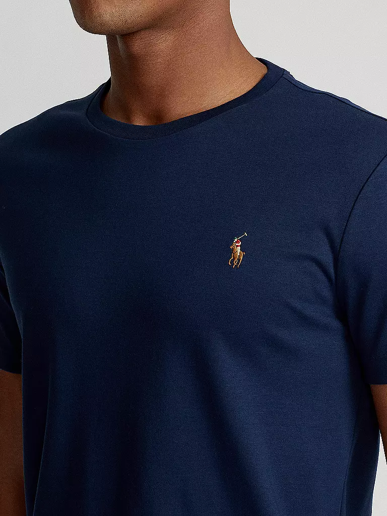 POLO RALPH LAUREN | T-Shirt Custom Slim Fit | blau