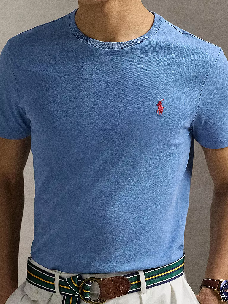 POLO RALPH LAUREN | T-Shirt Slim Fit | hellblau