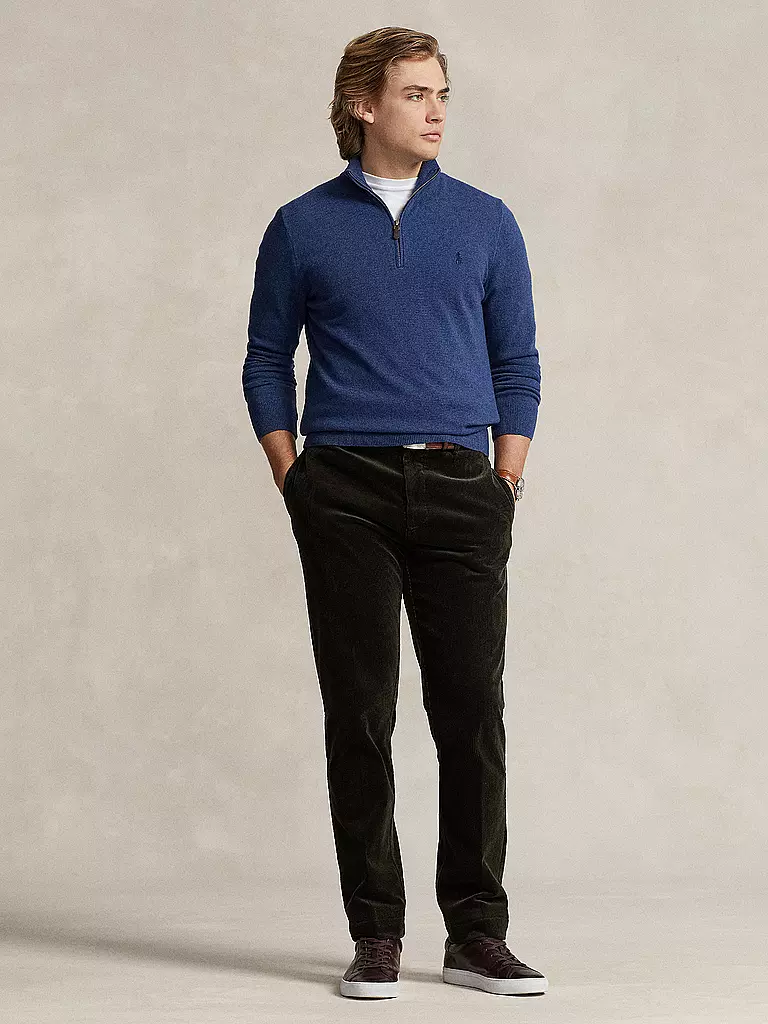 POLO RALPH LAUREN | Troyer Pullover Regular Fit | blau