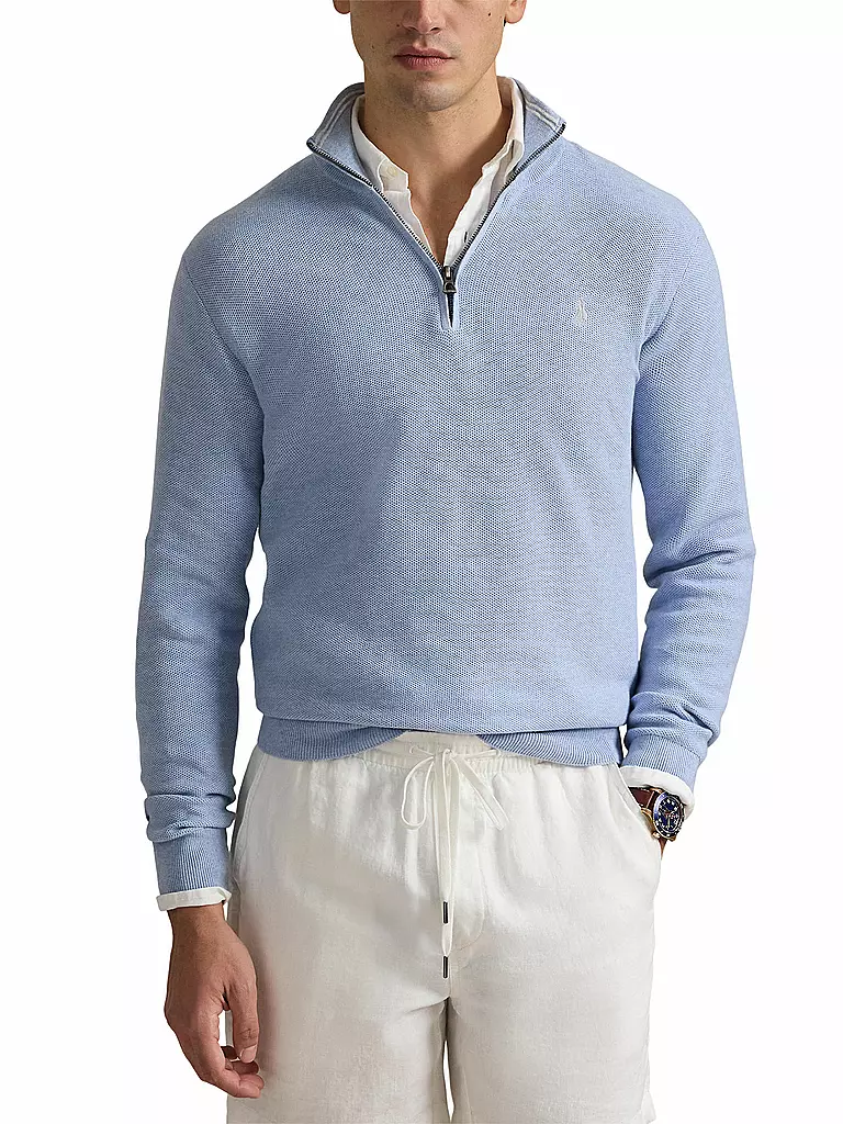 POLO RALPH LAUREN | Troyer Pullover | hellgrün