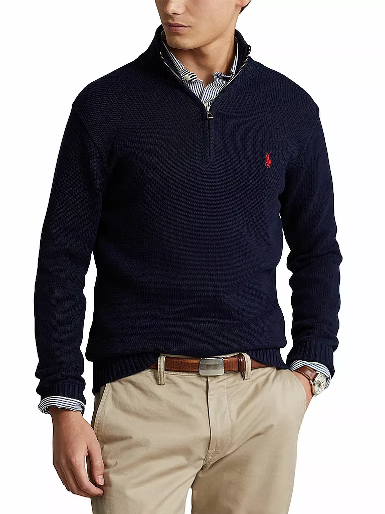 POLO RALPH LAUREN | Troyer Pullover | dunkelblau