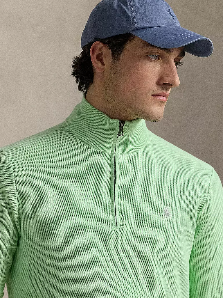 POLO RALPH LAUREN | Troyer Pullover | hellblau