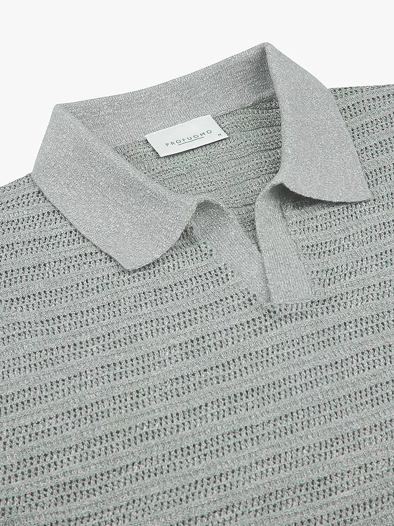 PROFUOMO | Poloshirt  | hellgrau