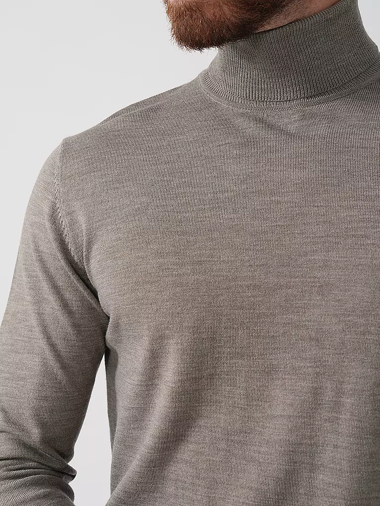 PROFUOMO | Rollkragenpullover  | beige