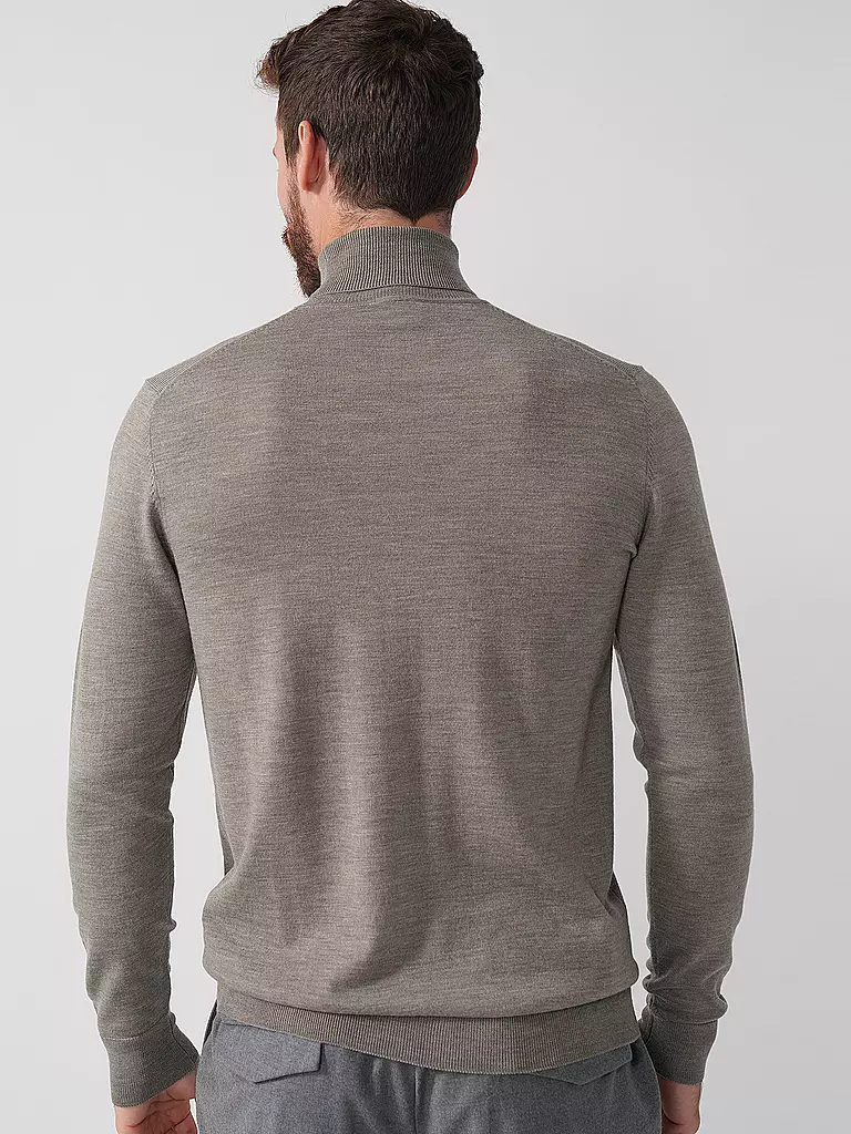 PROFUOMO | Rollkragenpullover  | beige