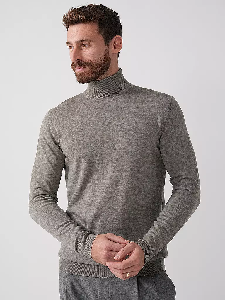 PROFUOMO | Rollkragenpullover | dunkelblau