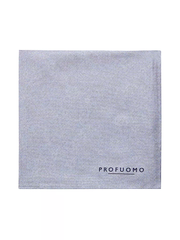 PROFUOMO | Seiden Stecktuch  | hellblau