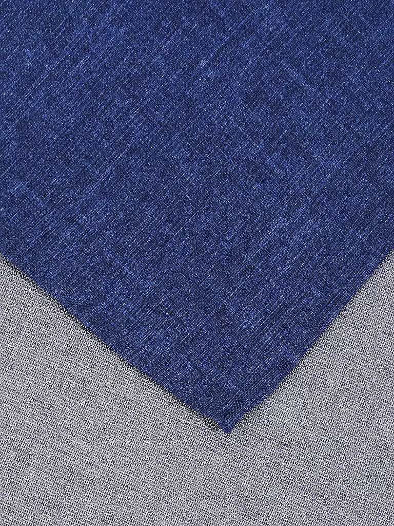 PROFUOMO | Seiden Stecktuch  | blau