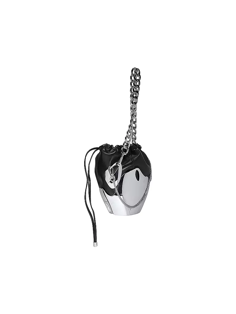 PUBLISHED BY | Ledertasche - Bucket Bag  | schwarz