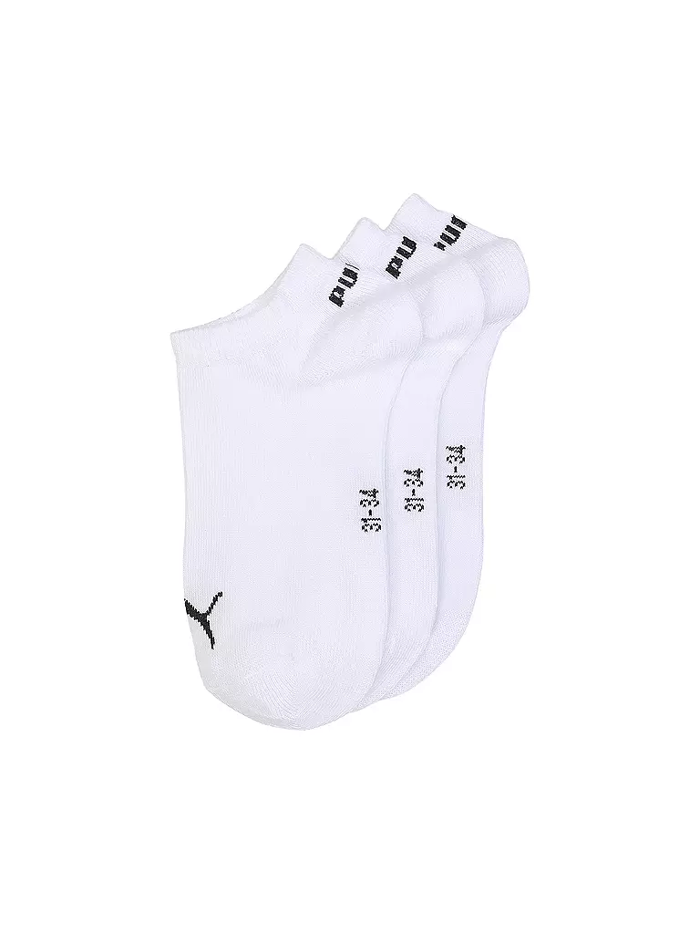 PUMA | Kinder Sneaker Socken 3er white | weiss