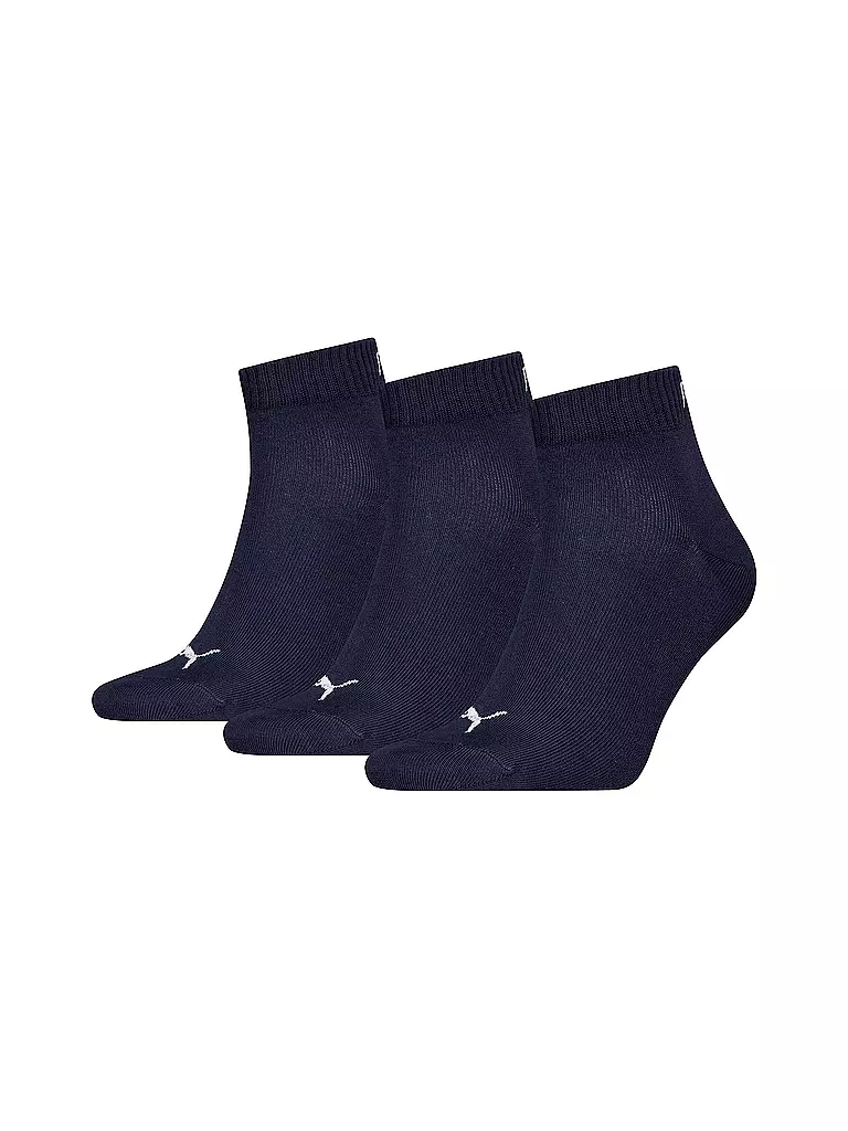 PUMA | Socken 3er Pkg.  navy | dunkelblau