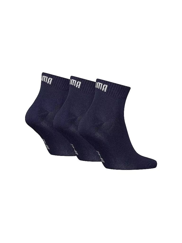 PUMA | Socken 3er Pkg.  navy | dunkelblau