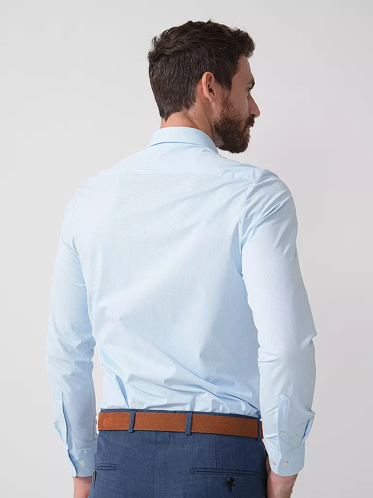 PURE | Hemd Slim Fit | hellblau