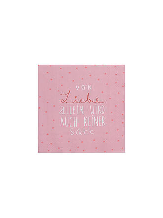 RAEDER | Lunch Servietten 33x33cm VON LIEBE ALLEIN