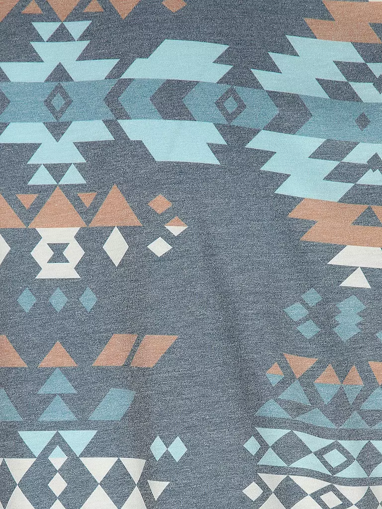 RAGWEAR | T-Shirt SWANNIS AZTECO | blau