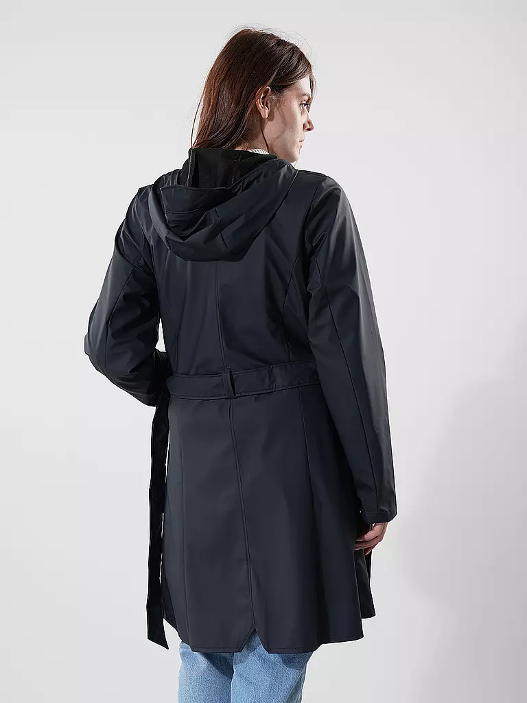 RAINS | Regenjacke CURVE W JACKET | schwarz