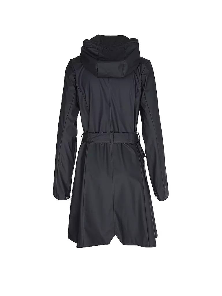 RAINS | Regenjacke CURVE W JACKET | schwarz