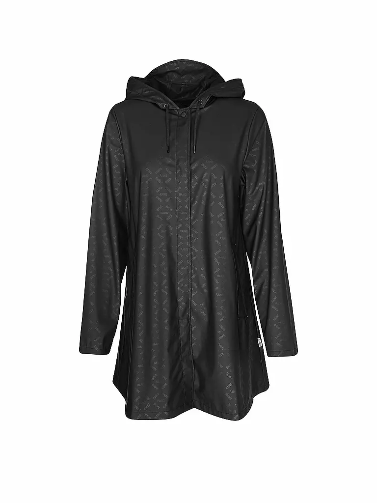 RAINS | Regenjacke | schwarz