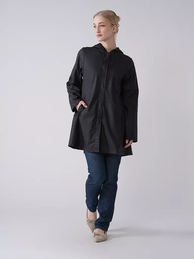 RAINS | Regenjacke | schwarz