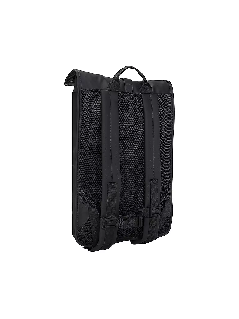 RAINS | Rucksack ROLLTOP W3 | schwarz