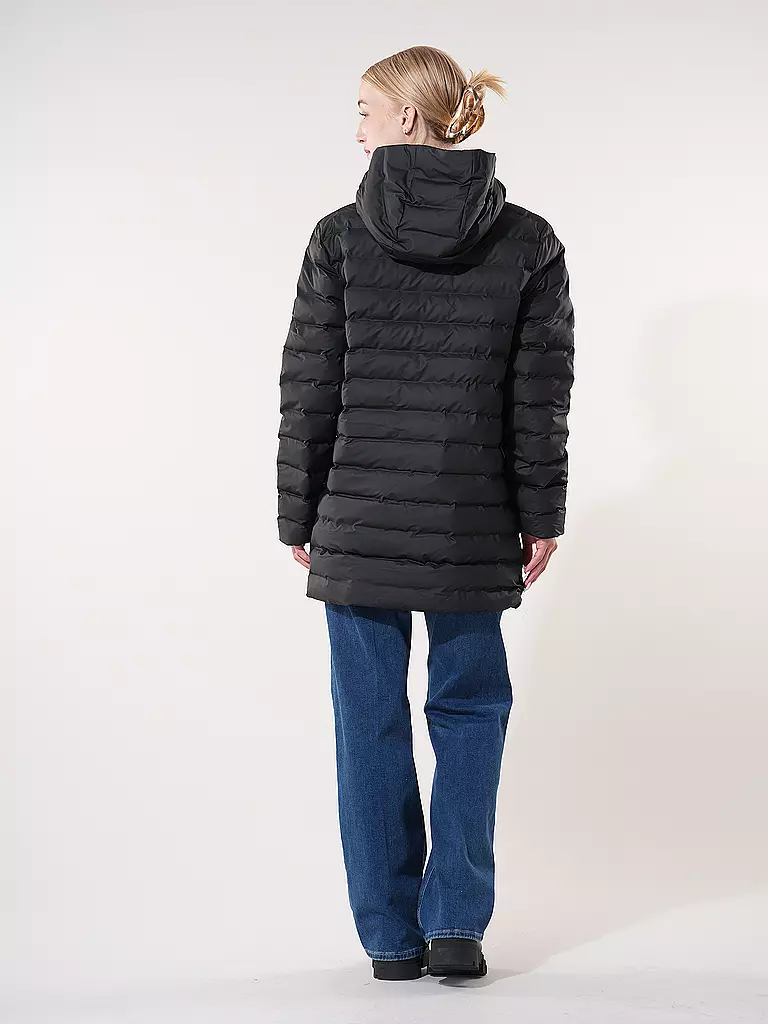 RAINS | Steppjacke LOHJA LONG PUFFER JACKET | grau