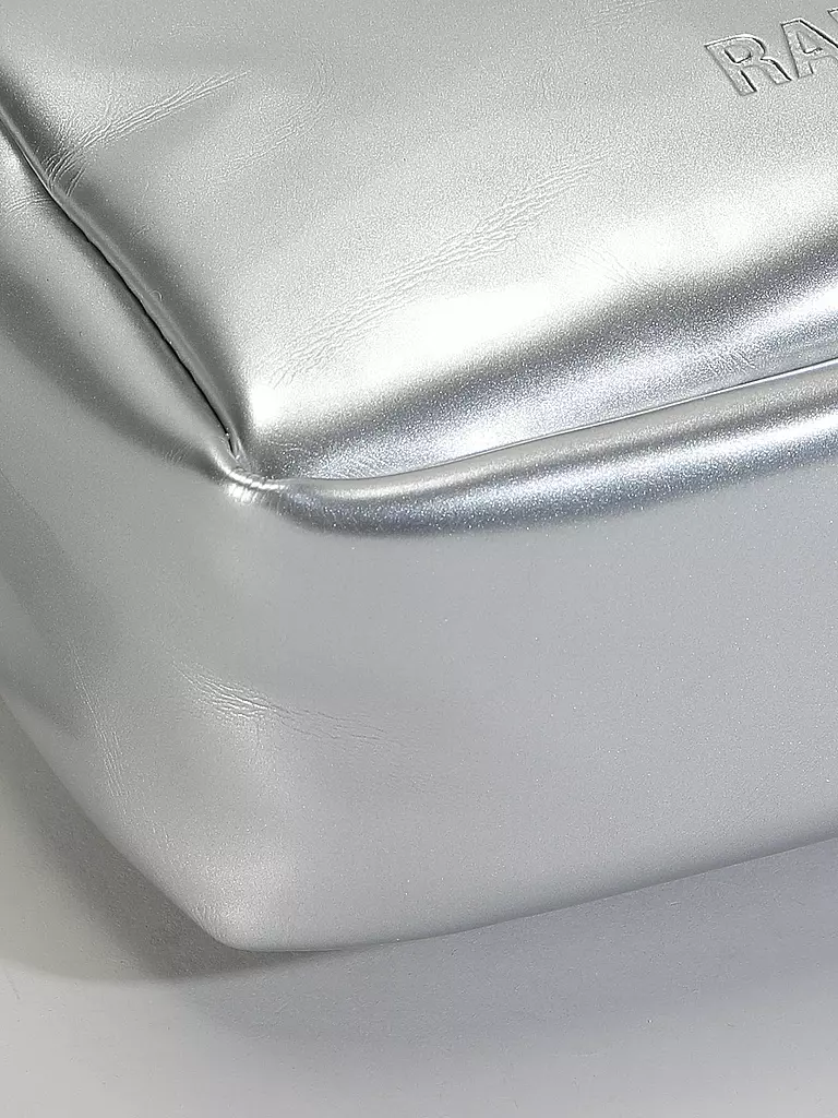 RAINS | Tasche - Umhängetasche BOX BAG  MICRO W3 | silber