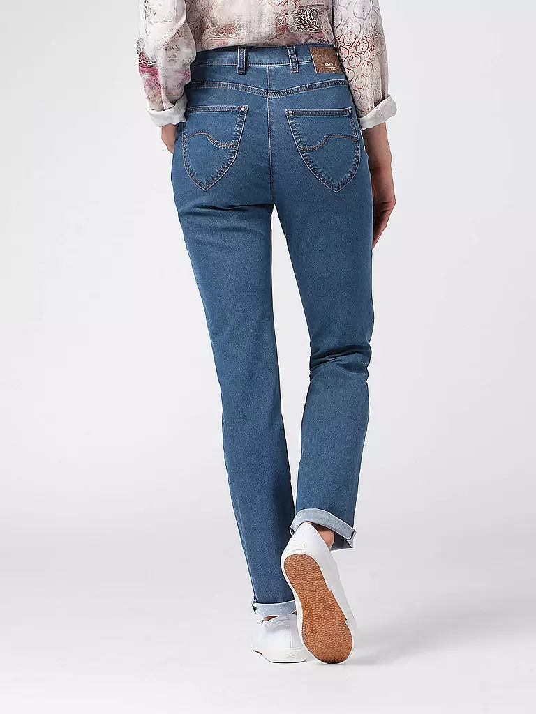 INA FAY RAPHAELA Jeans Slim Fit BRAX BY blau