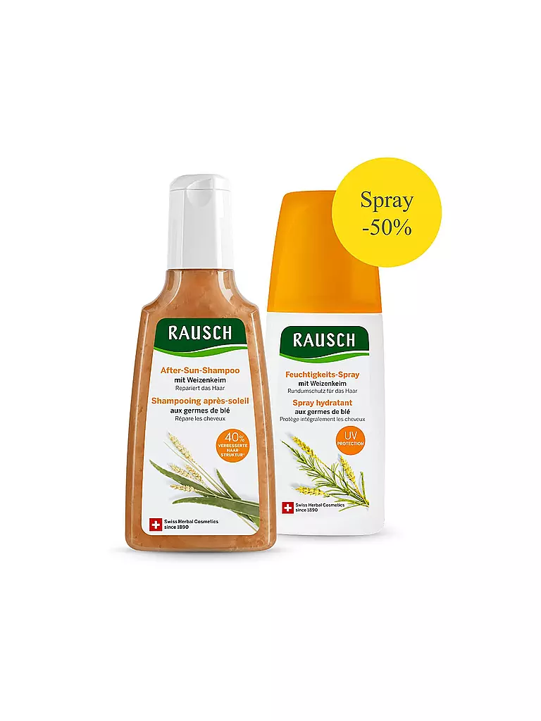 RAUSCH | Geschenkset - Sommer Set mit Weizenkeim 200ml / 100ml | keine Farbe