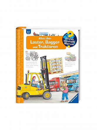 RAVENSBURGER | Buch - Wieso Weshalb Warum - Alles über Laster, Bagger und Traktoren