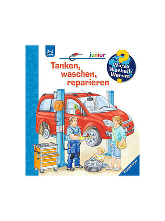 RAVENSBURGER | Buch - Wieso Weshalb Warum Junior - Tanken, waschen, reparieren