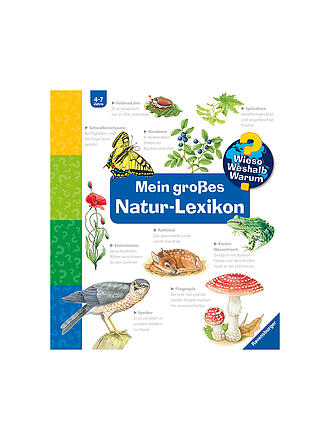 RAVENSBURGER | Buch - Wieso Weshalb Warum - Mein großes Natur-Lexikon