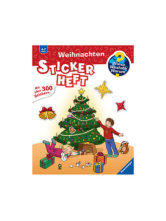 RAVENSBURGER | Wieso Weshalb Warum - Stickerheft Weihnachten