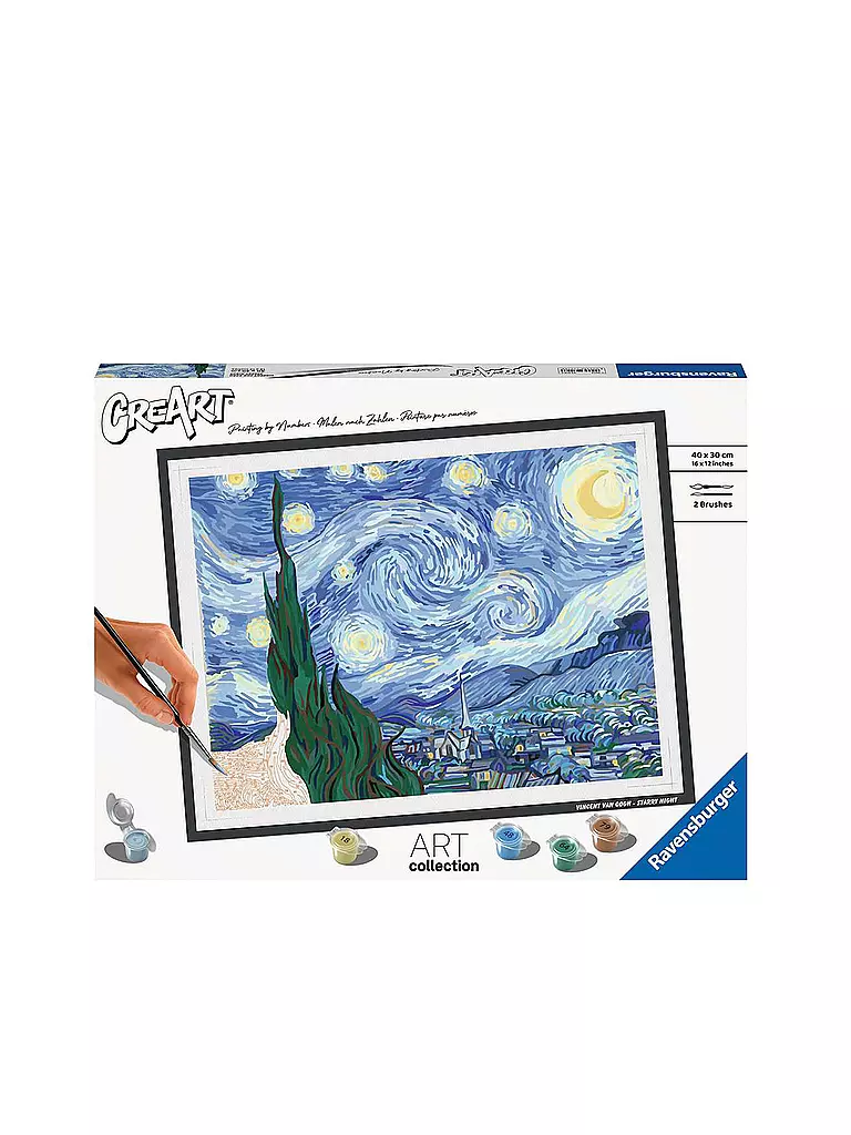 Ravensburger Painting by Numbers - CreArt Collection - Starry