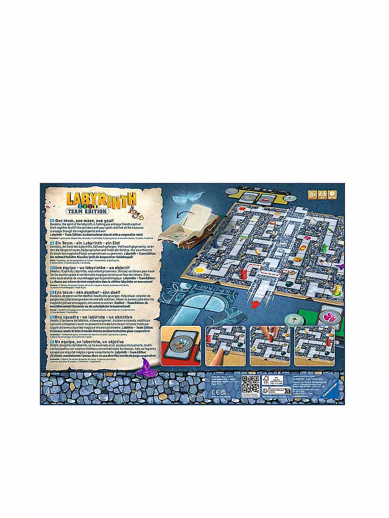 RAVENSBURGER | Brettspiel - Labyrinth Team Edition | keine Farbe