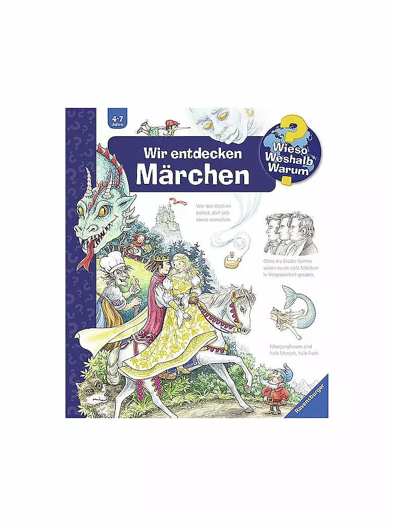 RAVENSBURGER | Buch - Wieso Weshalb Warum - Wir entdecken Märchen | keine Farbe