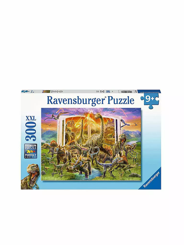 RAVENSBURGER | Kinderpuzzle - Lexikon aus der Urzeit 300 Teile | keine Farbe