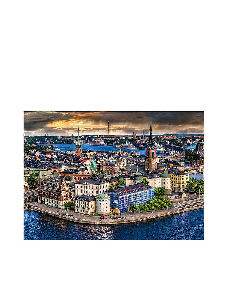 RAVENSBURGER | Puzzle Scandinavian Places 16742 - Stockholm, Schweden - 1000 Teile | keine Farbe